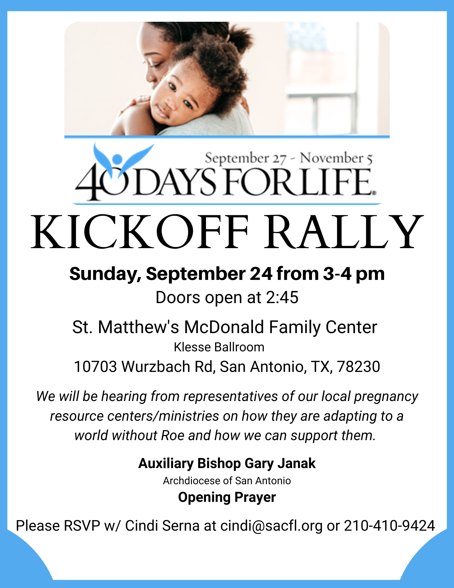 Upcoming Events | The San Antonio Coalition for Life