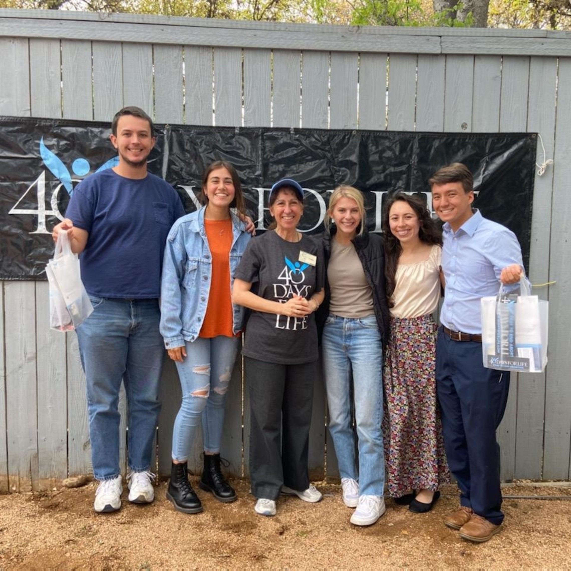 Interns And Me At Closing Rally 2021 Spring
